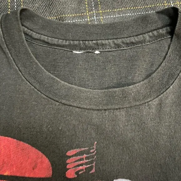 Hanes Cut Tag Vintage 1994 The Doors Black T-shirt KRNT Theater Jim Morrison - Picture 3 of 7